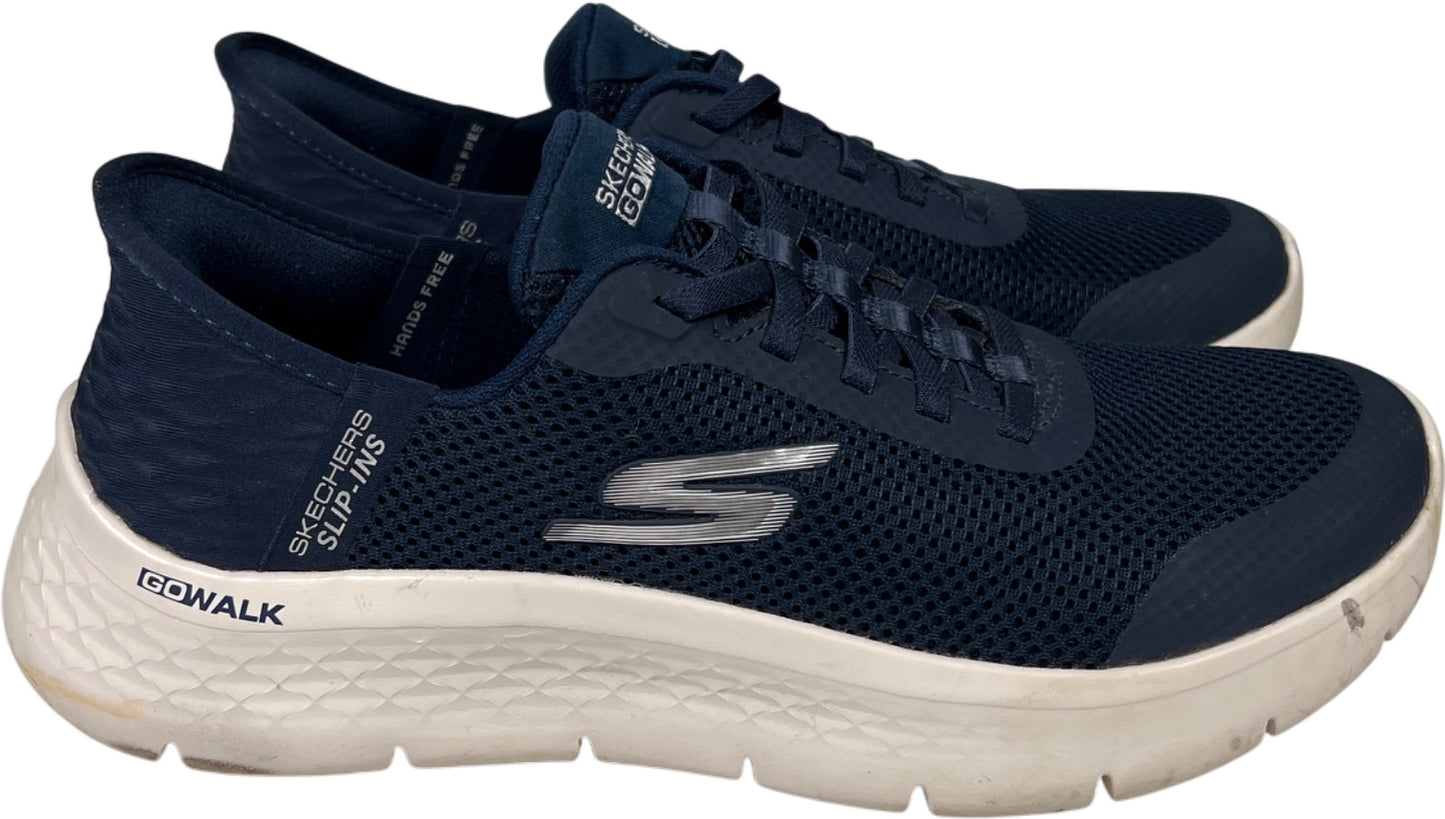 Skechers Women’s Blue Go Walk Slip In Walking Comfort Shoes - 6.5