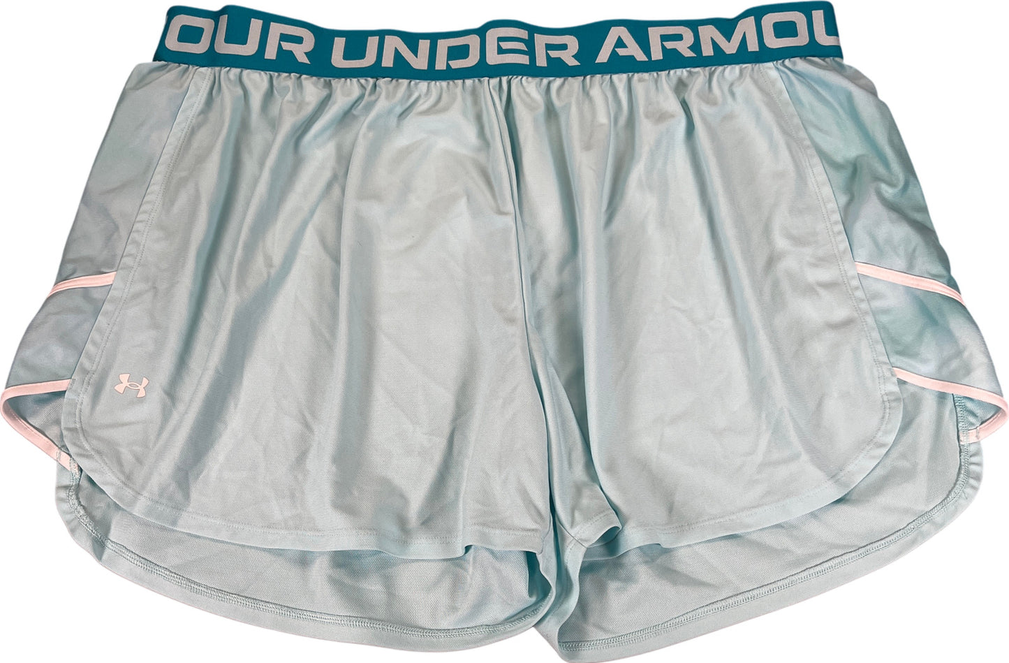 Under Armour Women’s Blue Loose Fit Play Up Unlined Athletic Shorts - Plus 3X