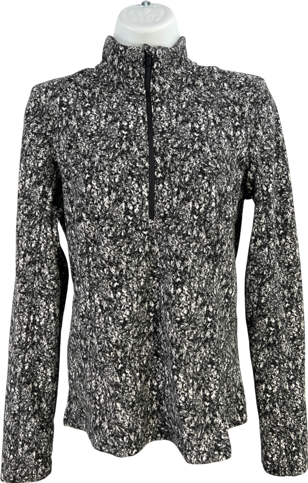 Spyder Active Women’s Black/White 1/4 Zip Pullover Fleece. Jacket - S