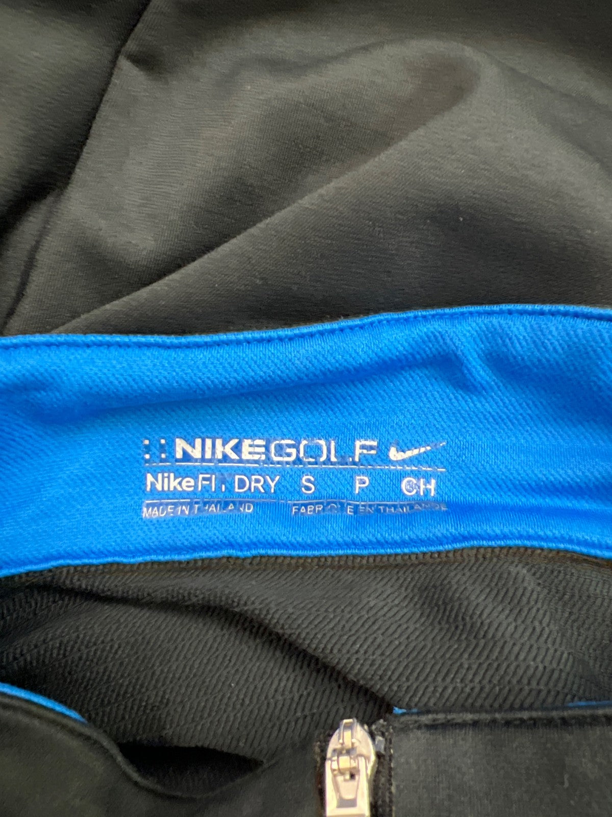 Nike Golf Men’s Black Fit-Dry Long Sleeve Pullover Sweatshirt - S