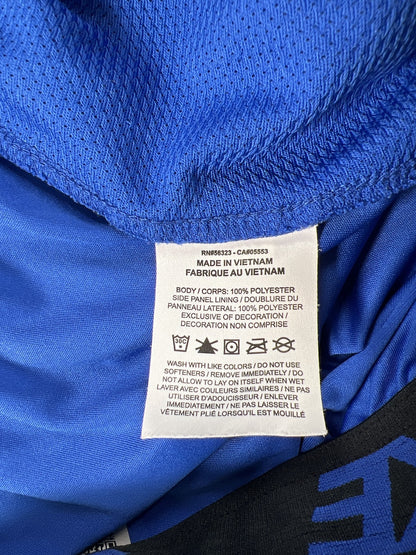 Nike Men’s Blue Dri-Fit Hybrid Training Athletic Shorts - M