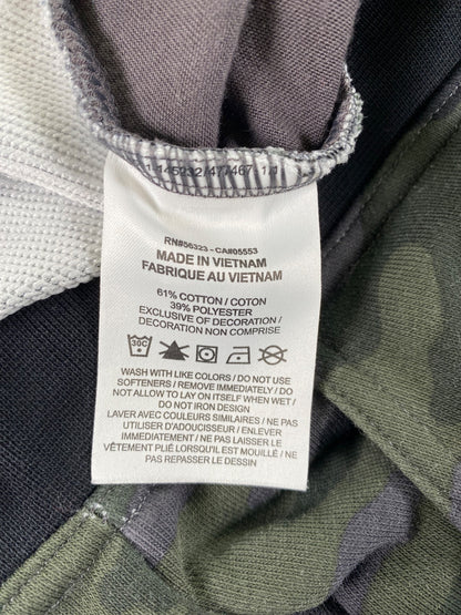 Nike Women’s Green Camouflage Drawstring Ankle Cropped Sweatpants - S