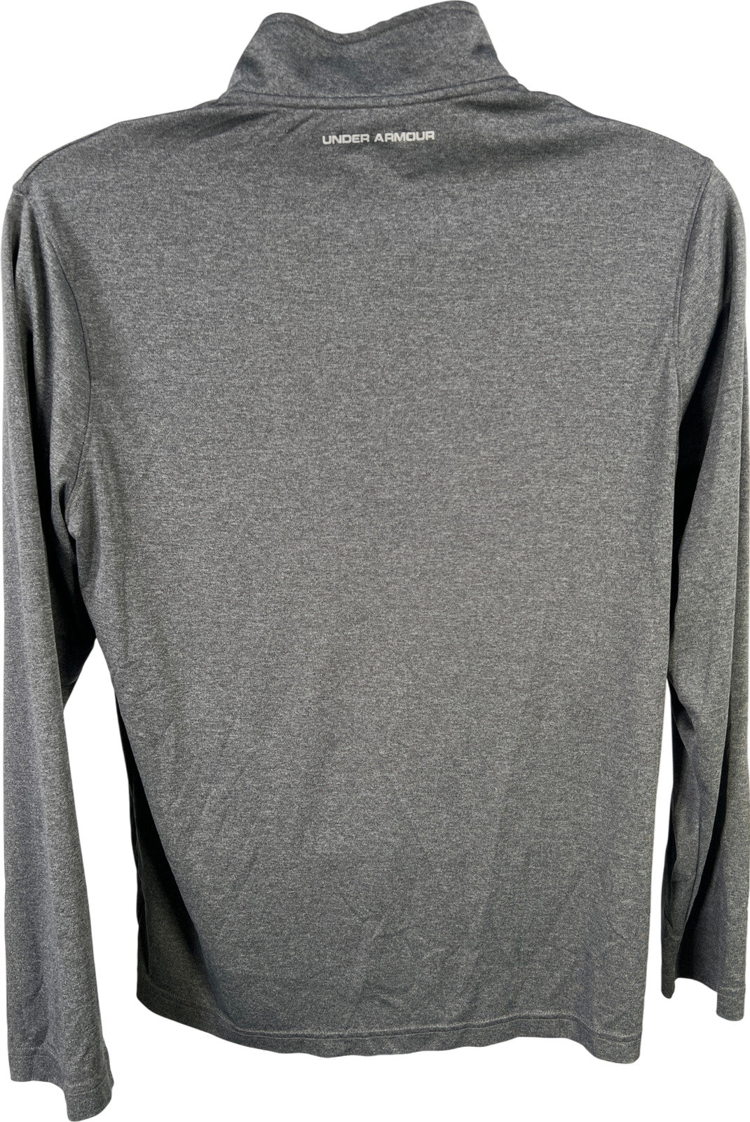 Under Armour Men’s Gray HeatGear Loose Fit Long Sleeve Athletic Shirt - L