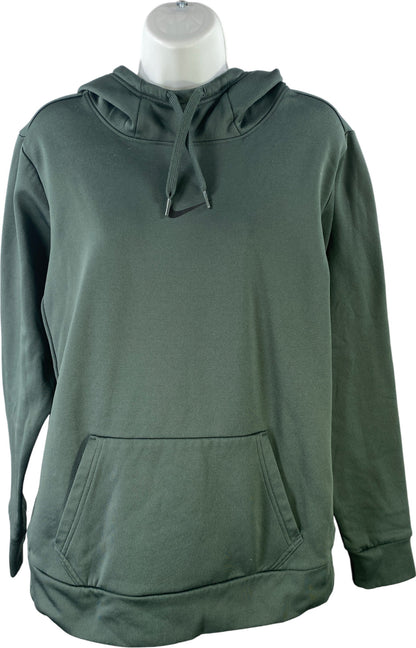 Nike Women’s Green Fleece Lined Training Pullover Hoodie - L