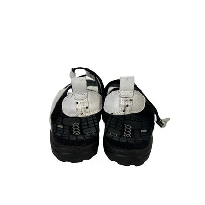 Ecco Women's White Bungee Open Toe Sandals - 40/ US 9