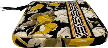 Vera Bradley Women’s Black/White Floral Dogwood Small 9” E-Reader Padded Case