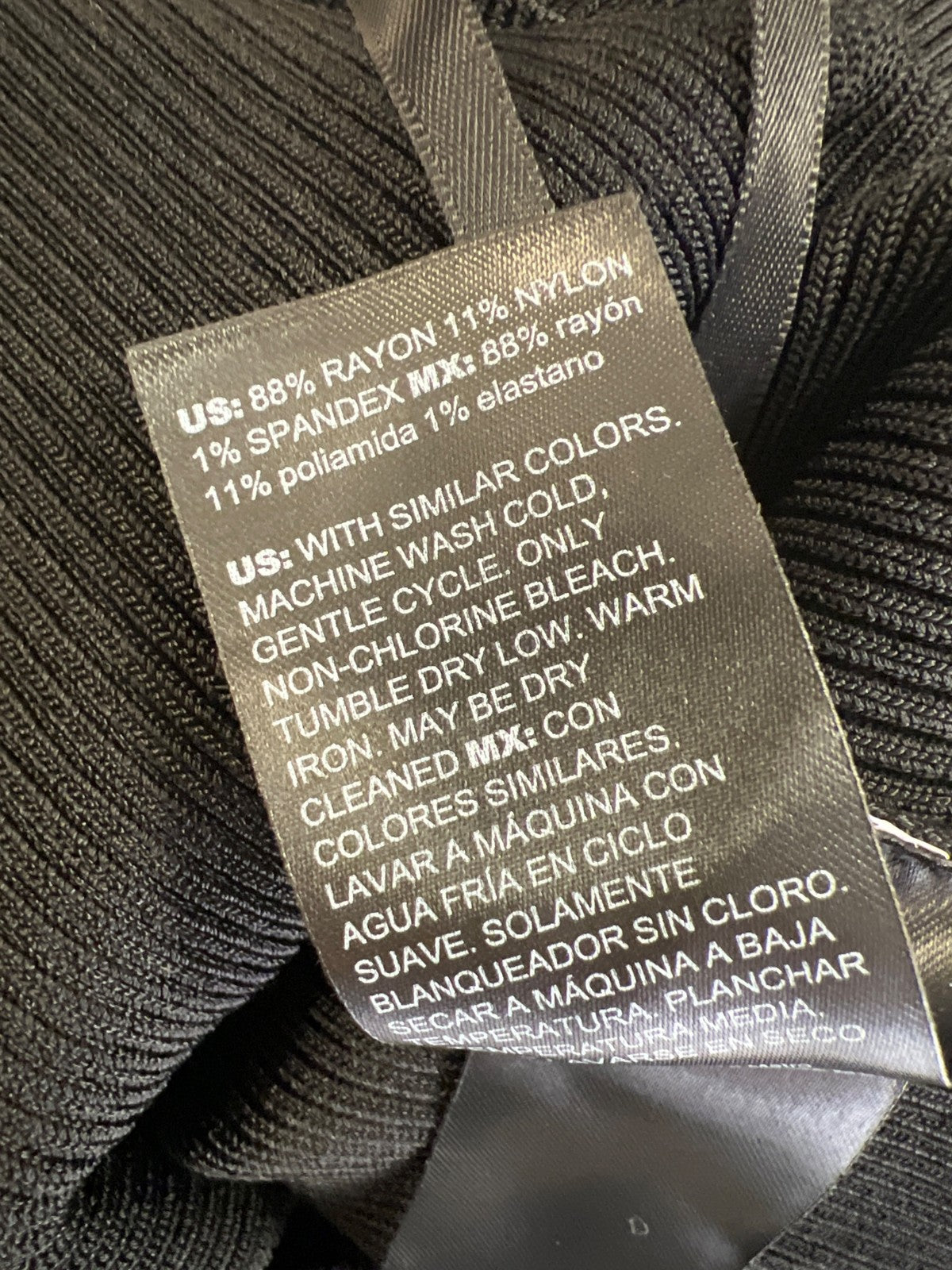 White House Black Market Women’s Black Cutout Trim Halter Sweater - S