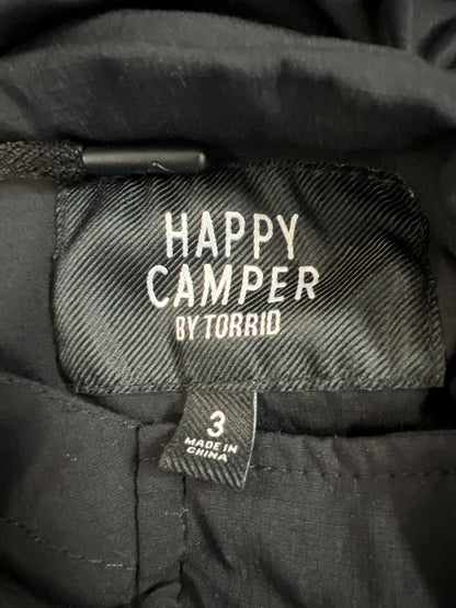 Happy Camper by Torrid Women’s Black Long Sleeve Hooded Jacket - Plus 3