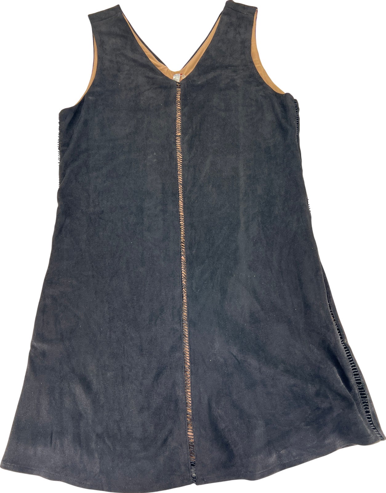 NEW Miilla Women’s Black Sleeveless Two Tone Shift Dress - M