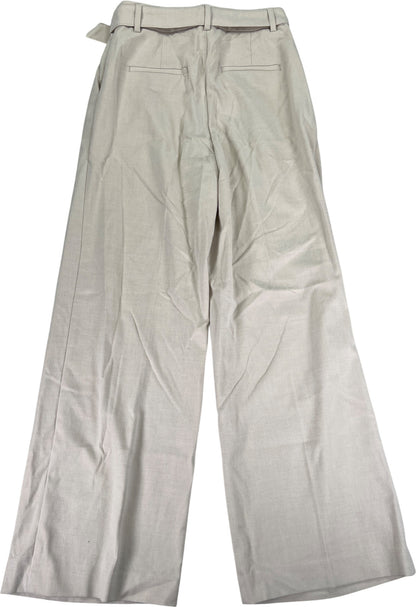 LOFT Women’s Ivory/Cream Wide Leg Pants - 00 Petite