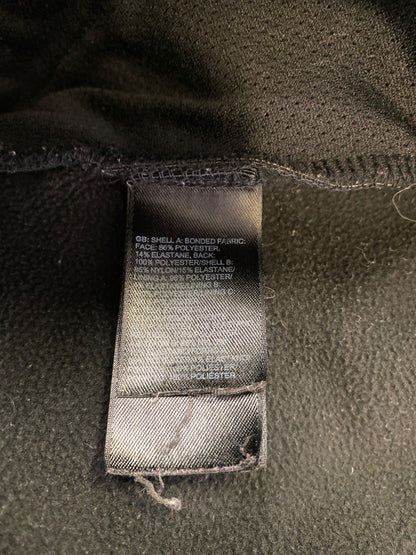 The North Face Women’s Black Windwall Fleece Lined Soft Shell Jacket - S