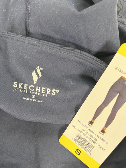 Skechers Women’s Navy Blue Floral Go Flex High Waisted Leggings - S