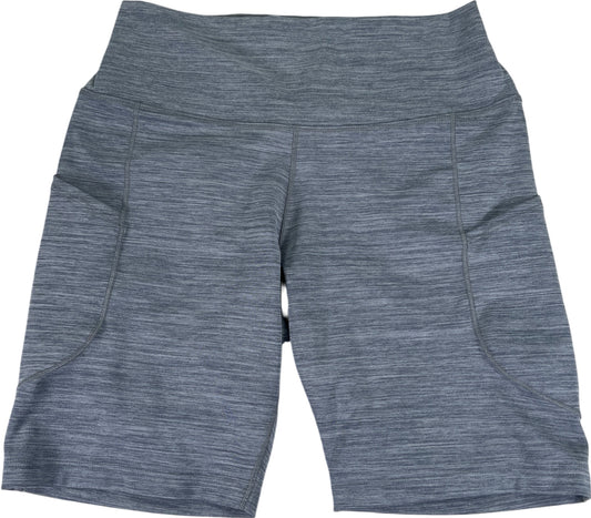 Nike Women’s Gray Heathered High Waisted Athletic Biker Shorts - L