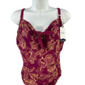 Panache Women's Purple One Piece Swimsuit - 38F