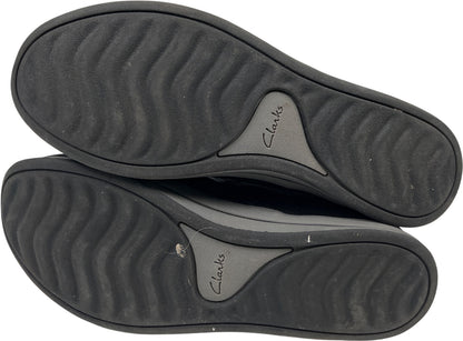 Clarks Cloudsteppers Women’s Black Camoflauge Breeze Clover Booties - 7