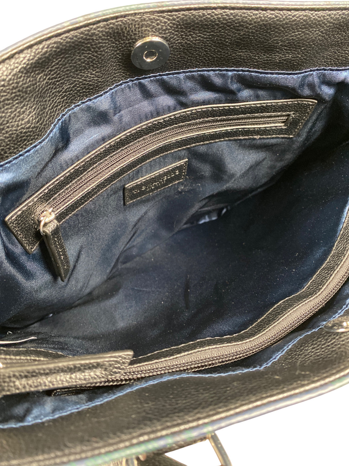 Tignanello Women’s Green/Blue Holiday Plaid Medium Tote Purse