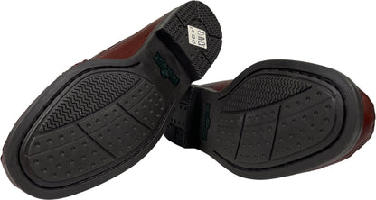 Sebago Men’s Brown Leather Dan Slip On Dress Penny Loafers - 11D