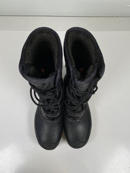 The North Face Women’s Black Shellista Mid Waterproof Winter Snow Boots - 6