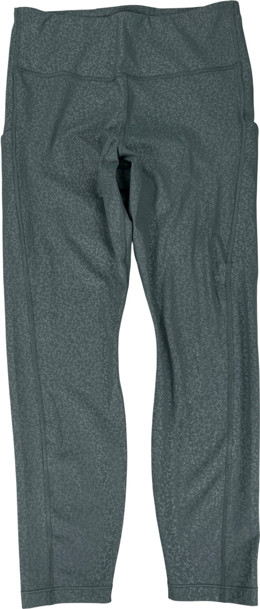 Athleta Women’s Gray Ultimate Stash Pocket Embossed 7/8 Tight Leggings - M
