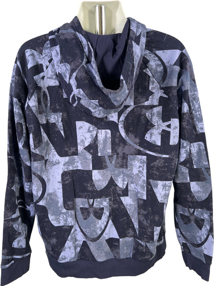 Under Armour Men’s Blue Rival Fleece Lined Pullover Hoodie Sweatshirt - XL