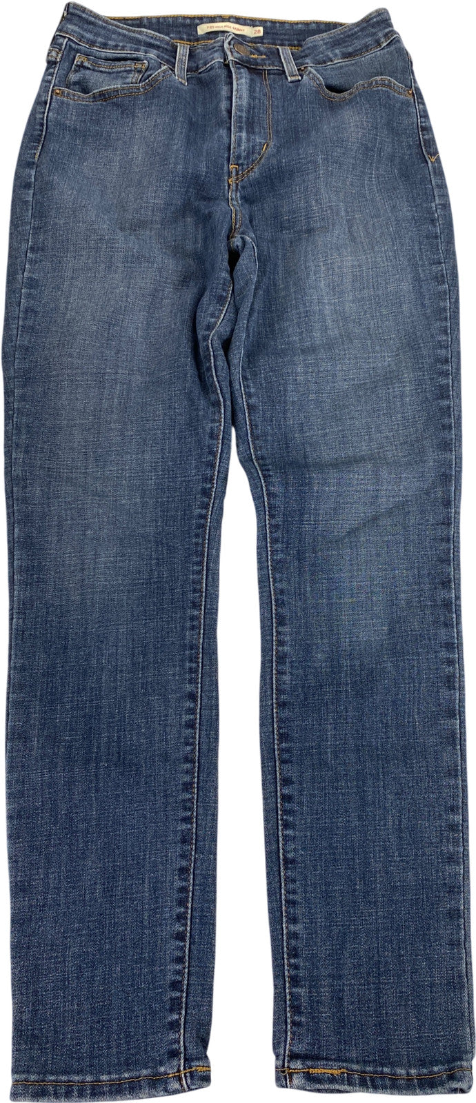 Levi’s Women’s Medium Wash 721 High Rise Skinny Denim Jeans - 28