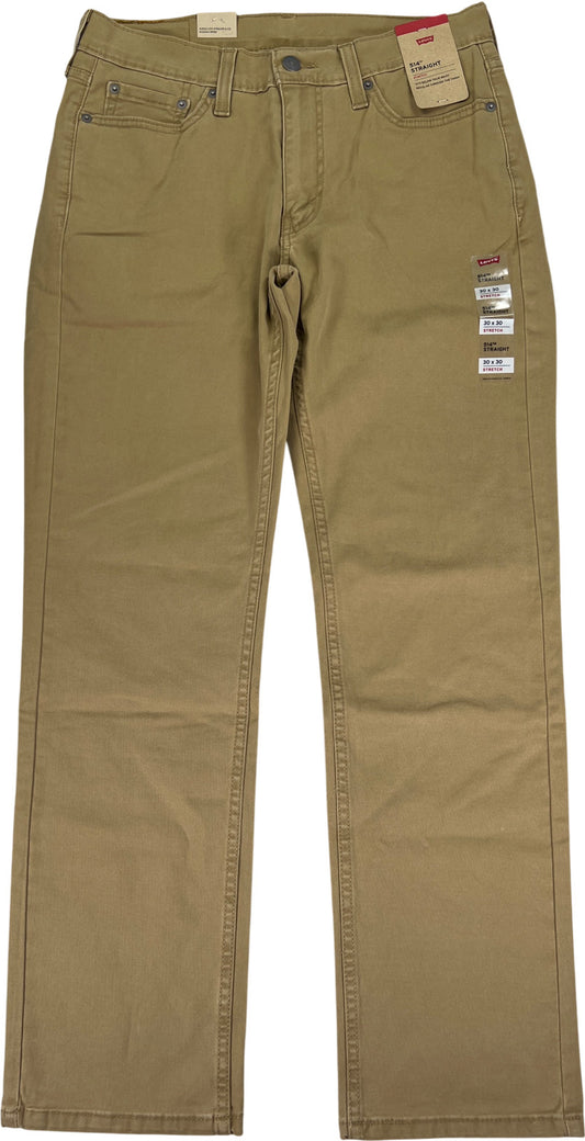 Levi’s Men’s Beige 514 Straight Stretch Chino Pants - 30x30