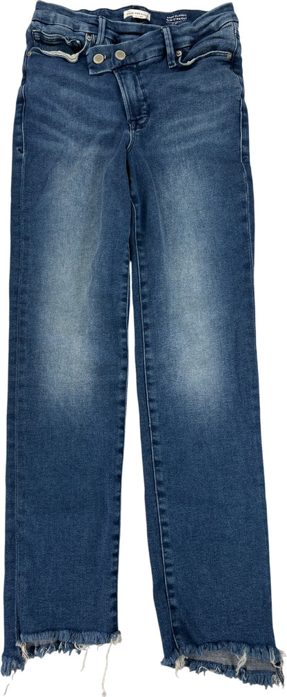 Good American Women’s Medium Wash Good Classic Slim Straight Jeans - 2/26