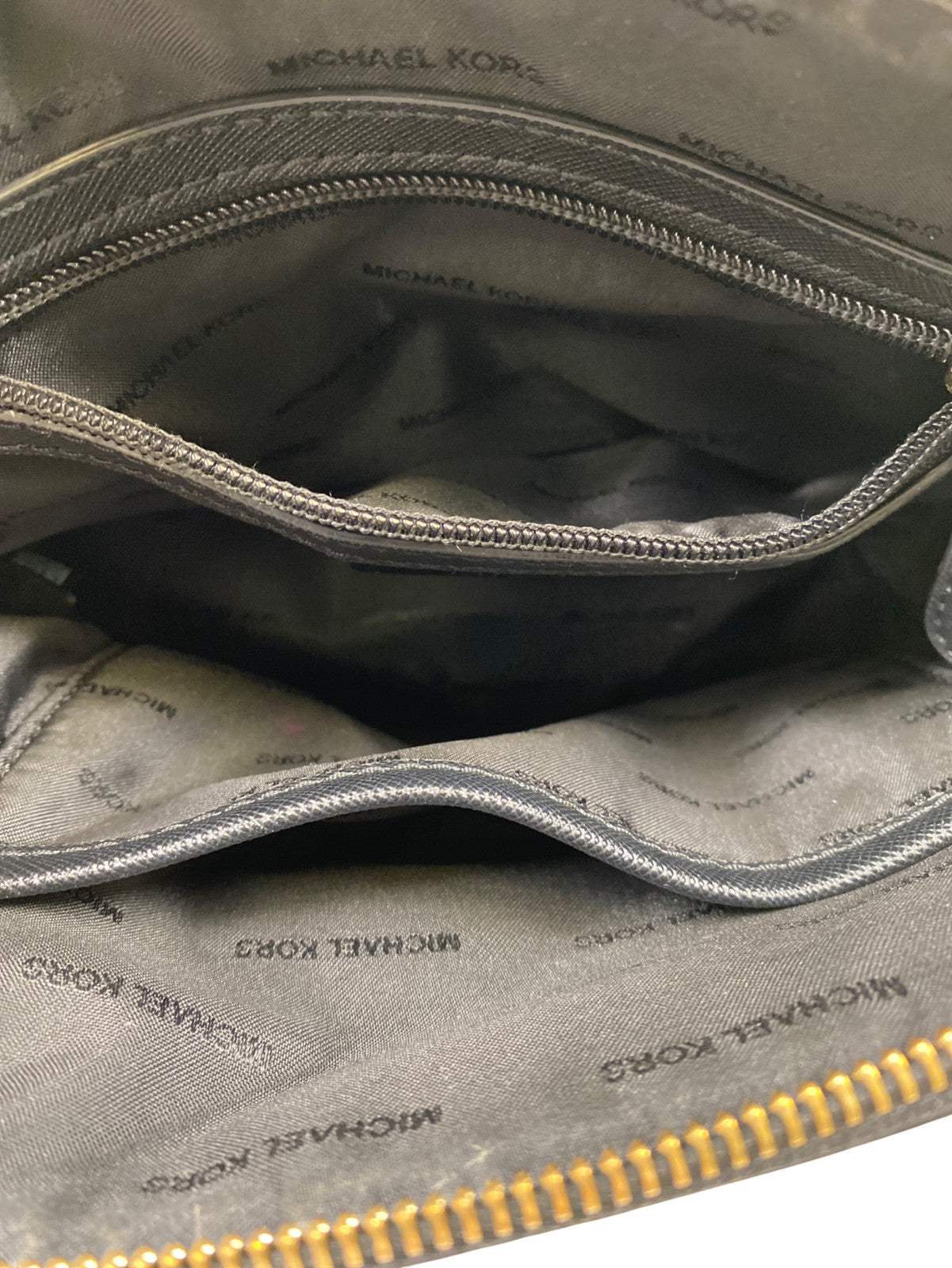 Michael Kors Women’s Black Saffiano Leather Cindy Dome Crossbody Purse