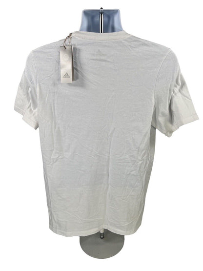NEW adidas Men's White Amplifier Short Sleeve T-Shirt - M