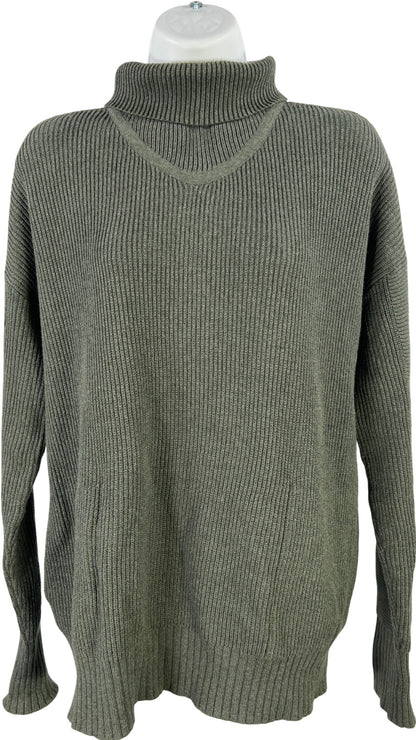 Lululemon Women’s Pesto Green Cozy Calling Turtleneck Sweater - S