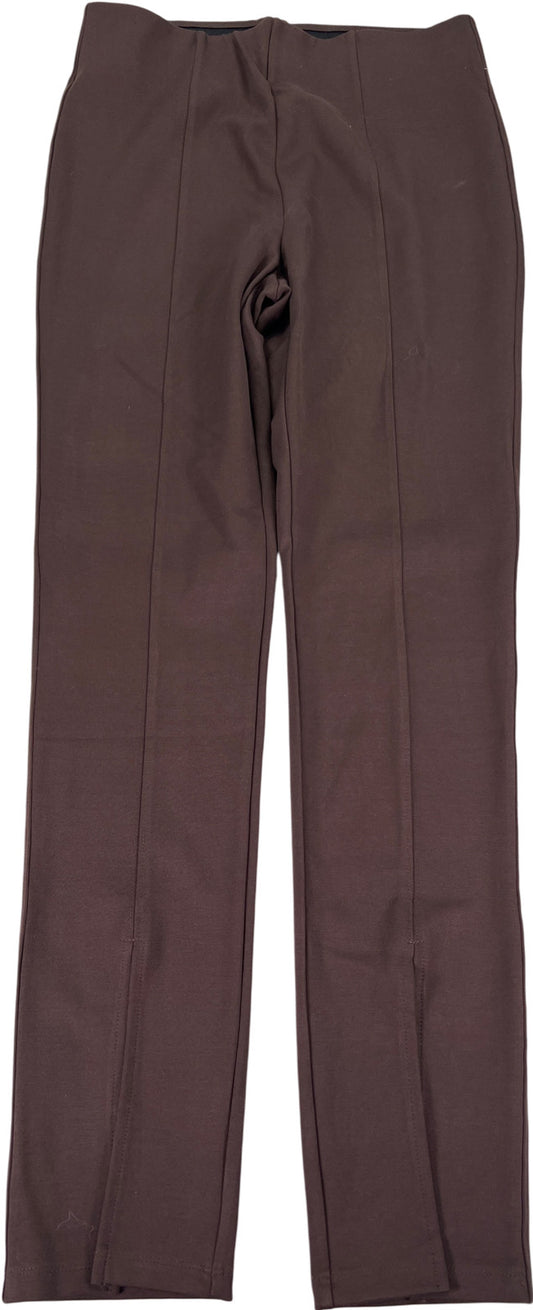 Old Navy Women’s Brown High Rise Pull On Stevie Split Front Skinny Pants - M