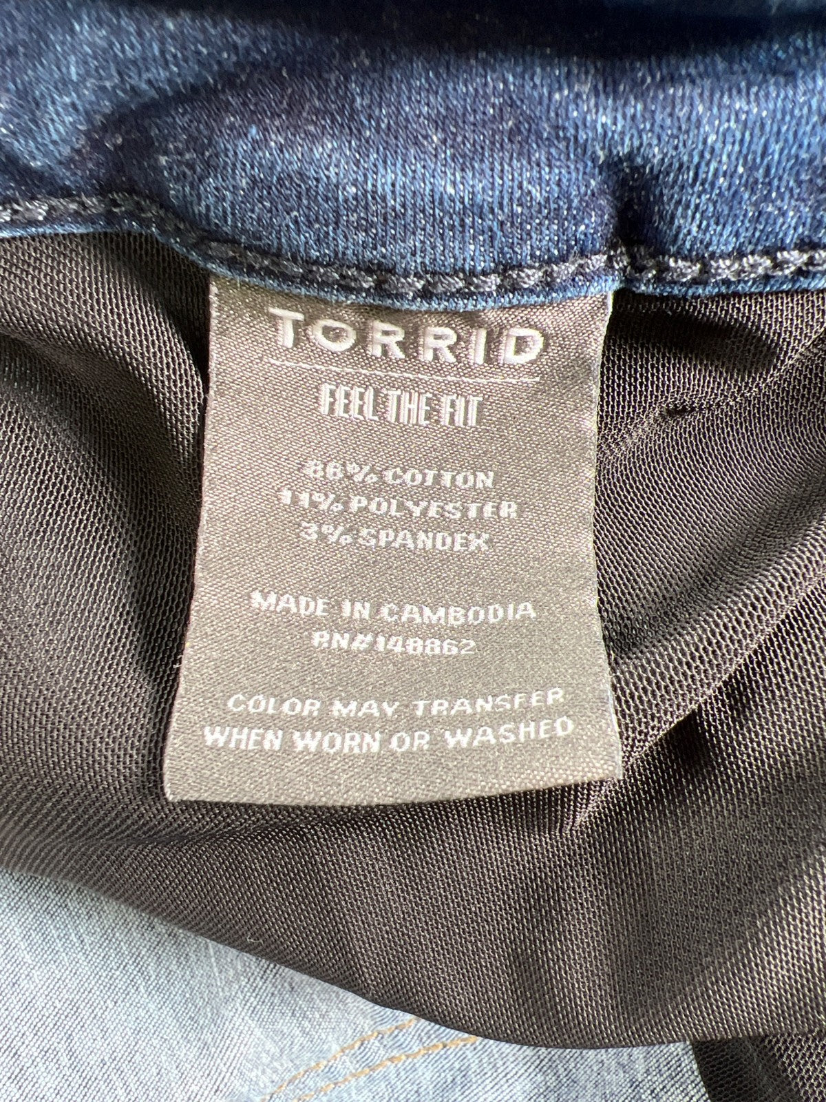 Torrid Women’s Medium Wash Trio Fit Slim Boot Denim Jeans - Plus 16/20 R