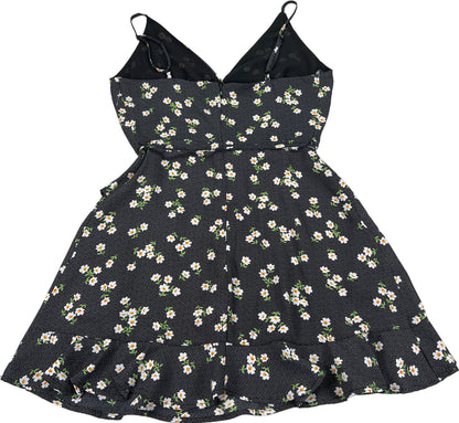 NEW Altar’d State Women’s Black Daisy Print Sleeveless Sundress - S