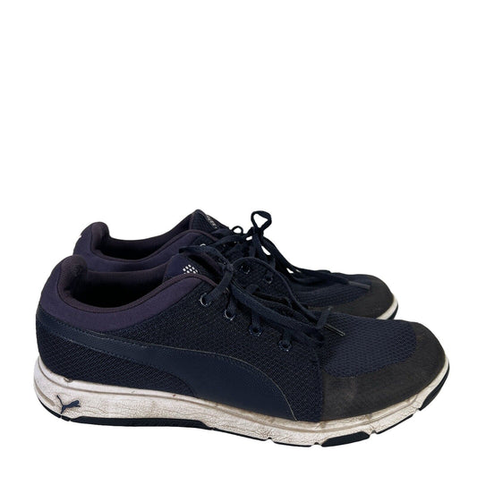 Puma Men's Blue Grip Sport Lace Up Athletic Golf Shoes - 12