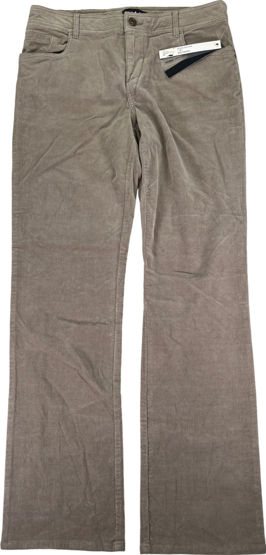 Tribal Women’s Gray Birchwood Corduroy Straight Leg Jeans - 10