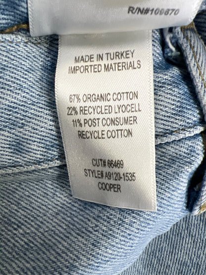 Agolde Women’s Light Wash Cooper Cargo Denim Jeans - 25