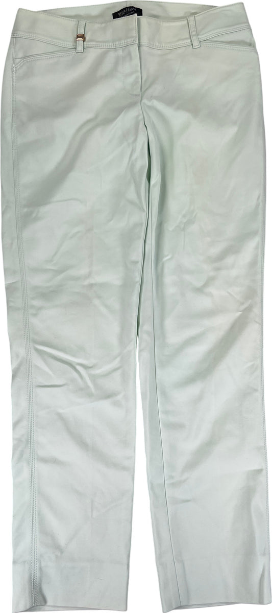White House Black Market Women’s Blue/Green Perfect Form Slim Ankle Pants - 2