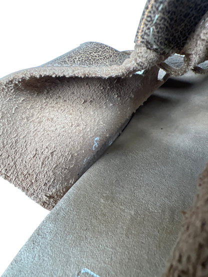 Munro Women’s Gold Metallic Open Toe Slingback Heeled Sandals - 8