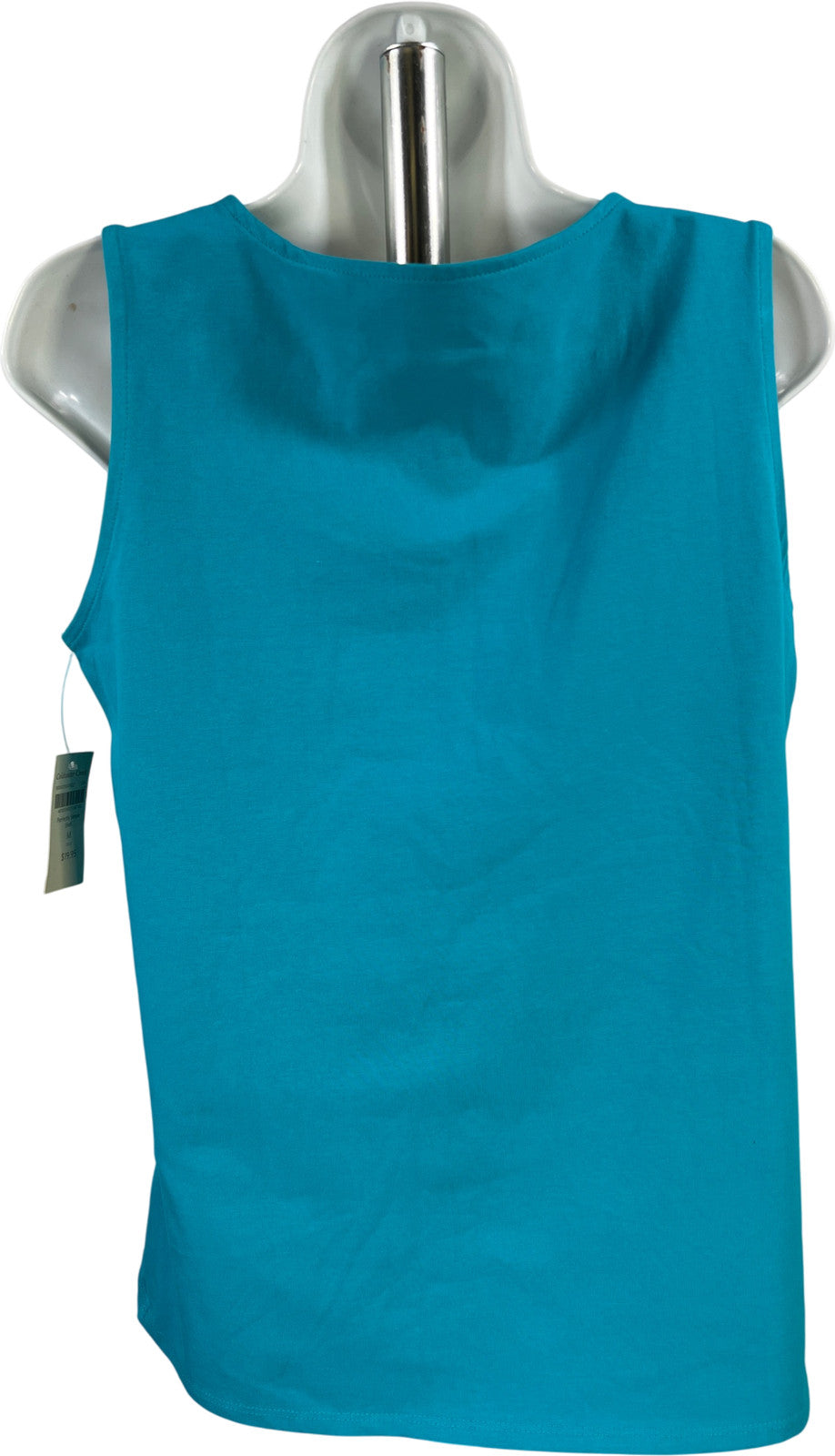 Coldwater Creek Women’s Blue Sleeveless Basic Shell Tank Top - M