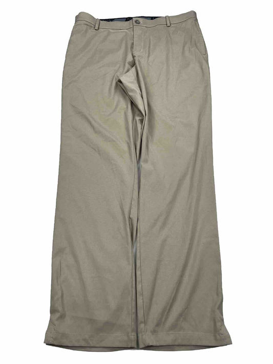 Nike Men's Beige Flex Pant Core Chino Golf Pants - 38x34