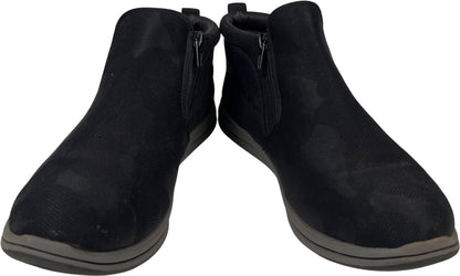 Clarks Cloudsteppers Women’s Black Camoflauge Breeze Clover Booties - 7