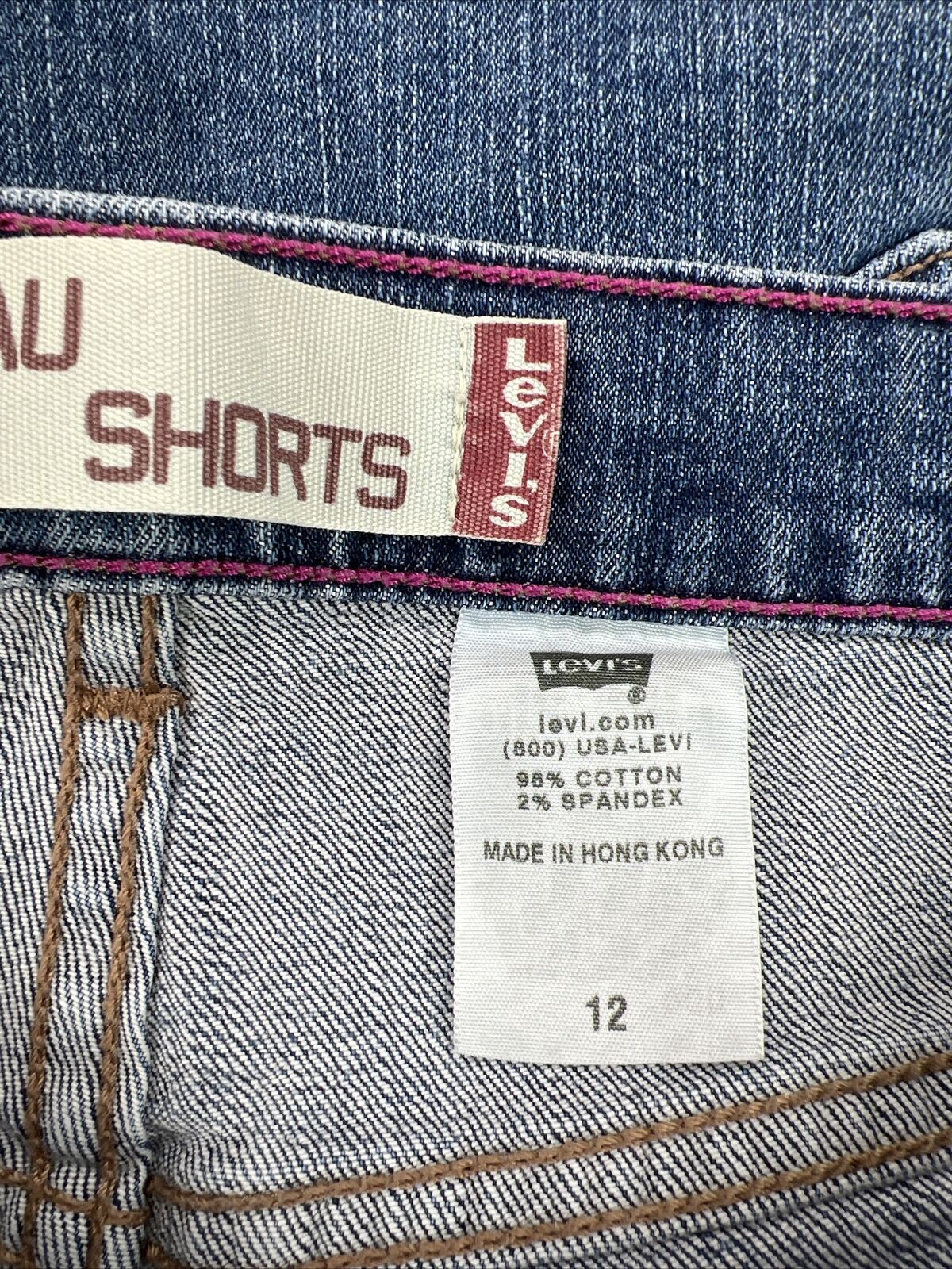 Levi's Women's Medium Wash 515 Nouveau Jean Shorts - 12