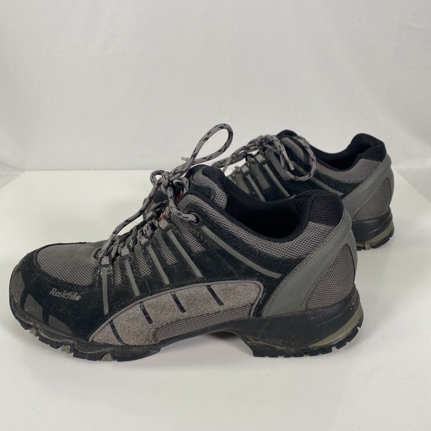 Raichle Women's Black Mesh Lace Up Low Cut Work Shoes Boots Sz 7.5