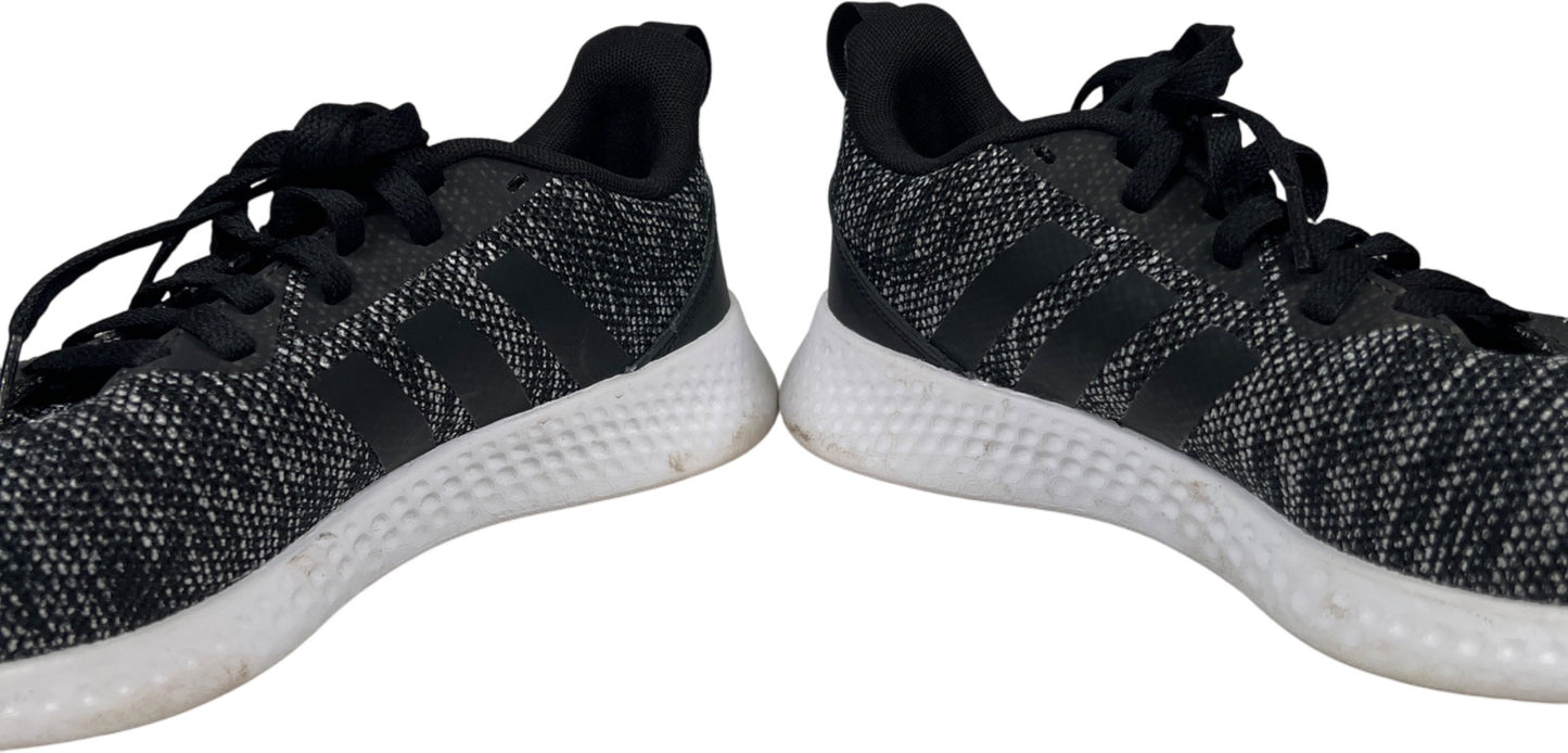 Adidas Men’s Black Cloudfoam Lace Up Athletic Sneakers - 8.5