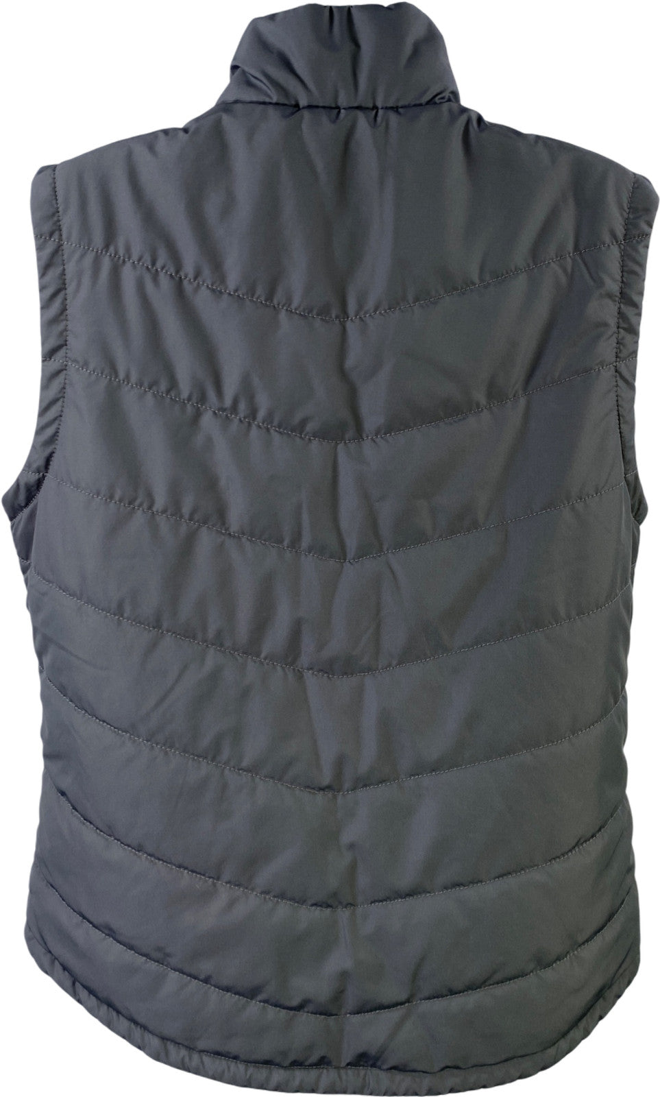 The North Face Women’s Gray Full Zip Tamburello Puffer Vest - M