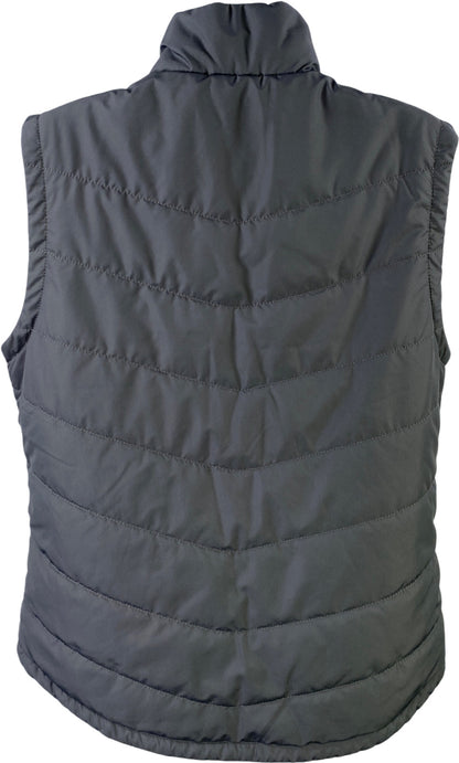 The North Face Women’s Gray Full Zip Tamburello Puffer Vest - M