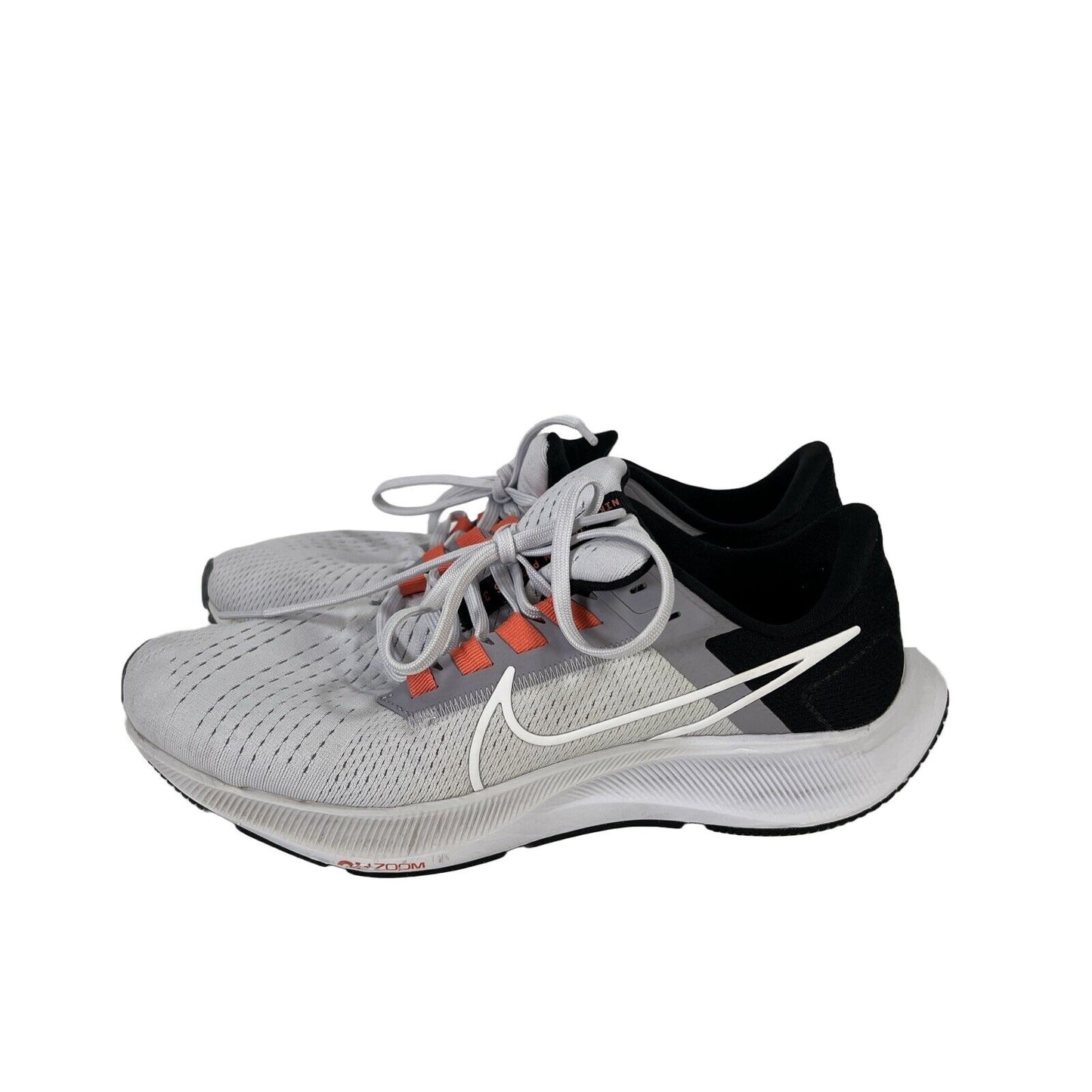 Nike Women's White/Purple Air Zoom Pegasus 38 Lace Up Athletic Shoes - 10