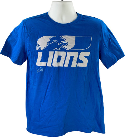 Nike Men’s Blue NFL Detroit Lions Short Sleeve T-Shirt - M