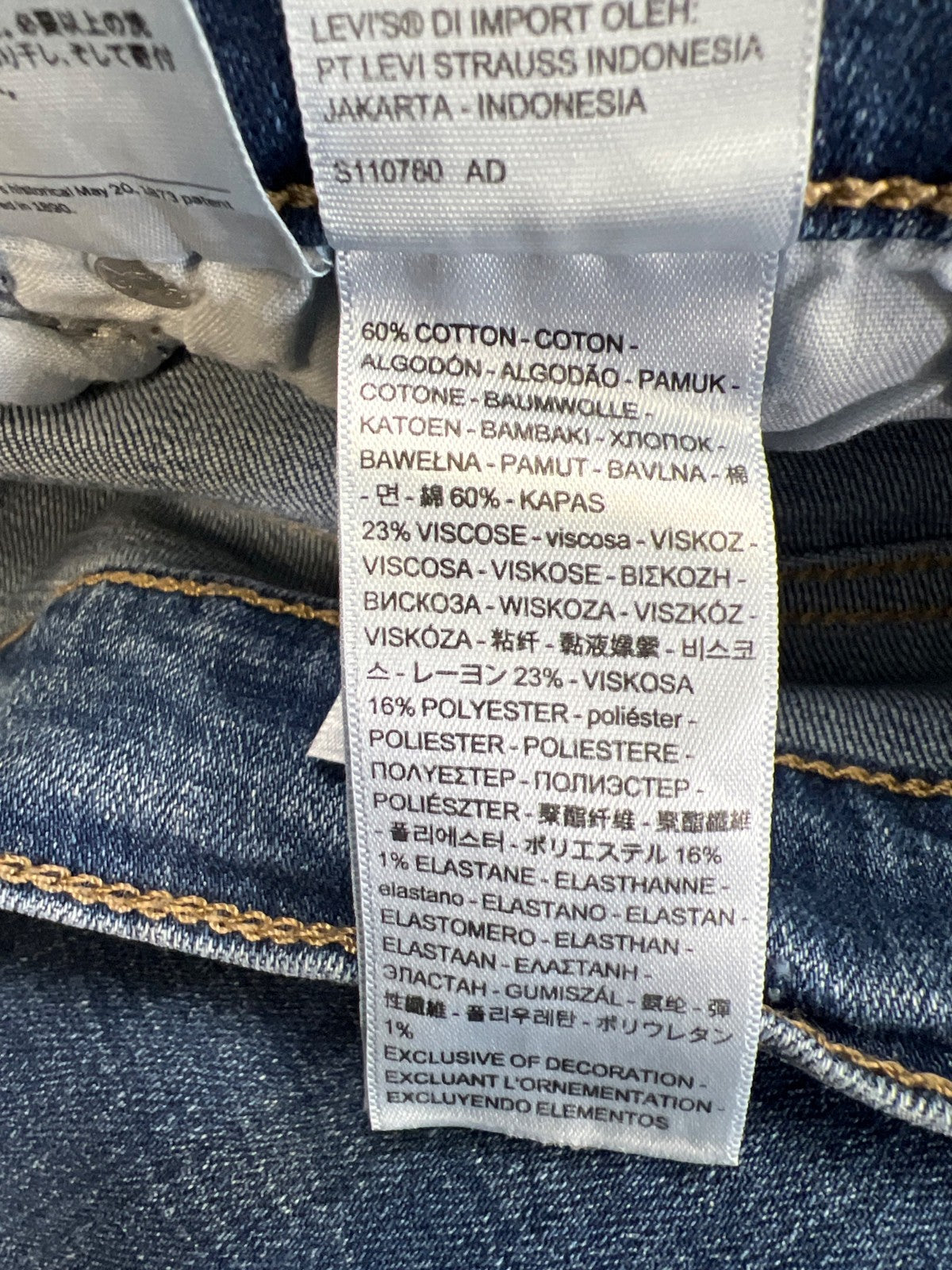 Levi’s Women’s Medium Wash Classic Straight Denim Jeans - 20W