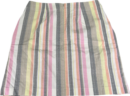 LOFT Women’s Multicolor Striped Straight Skirt - 2